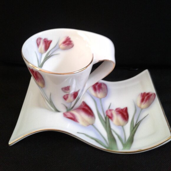 Vintage Adeline Porcelain Cup, Saucer ,- England - Picture 2 of 7